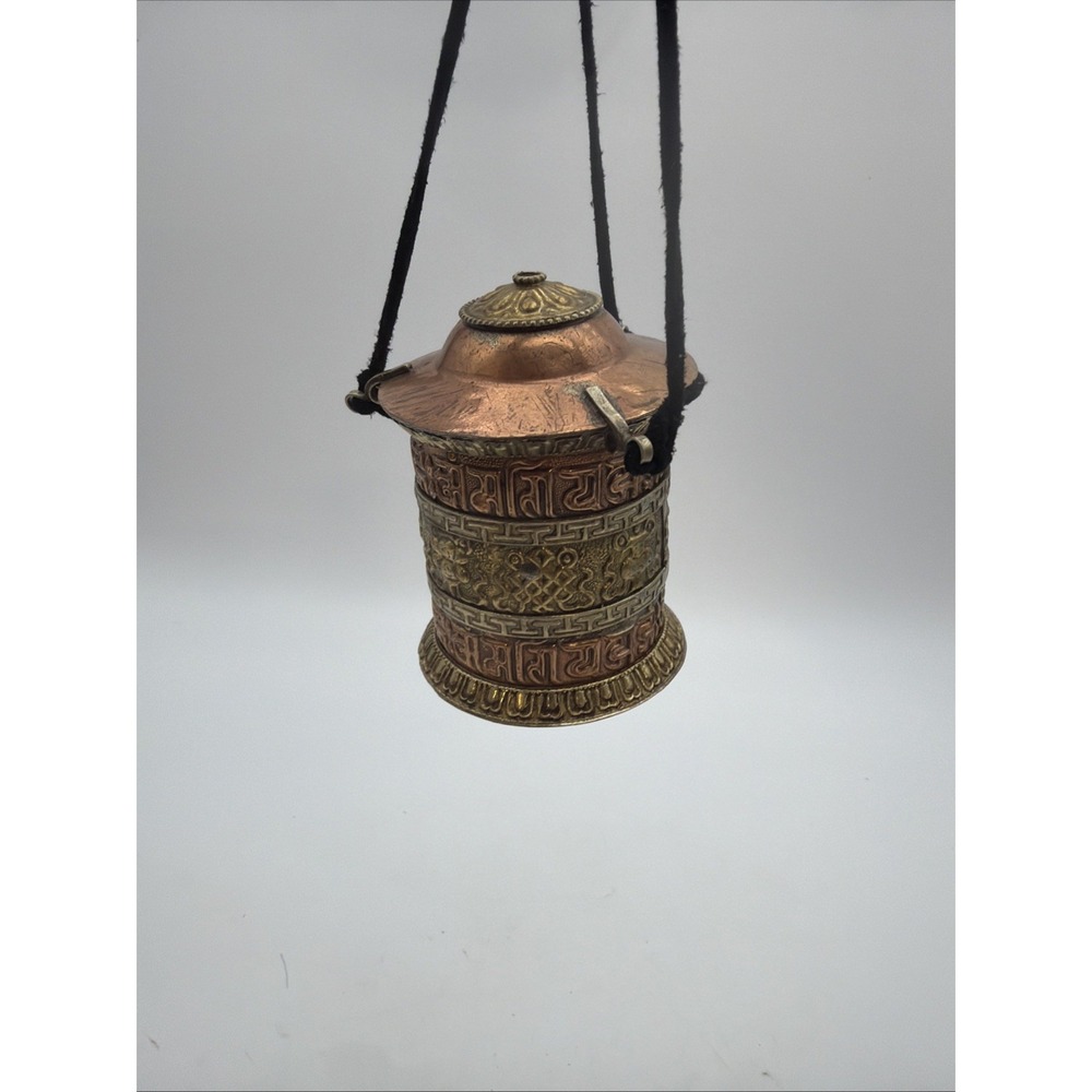 traditional Tibetan Buddhist hanging prayer whee
